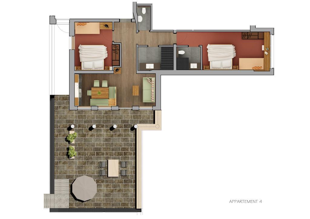 شقة Haus Sonnenterrasse فس الغرفة الصورة